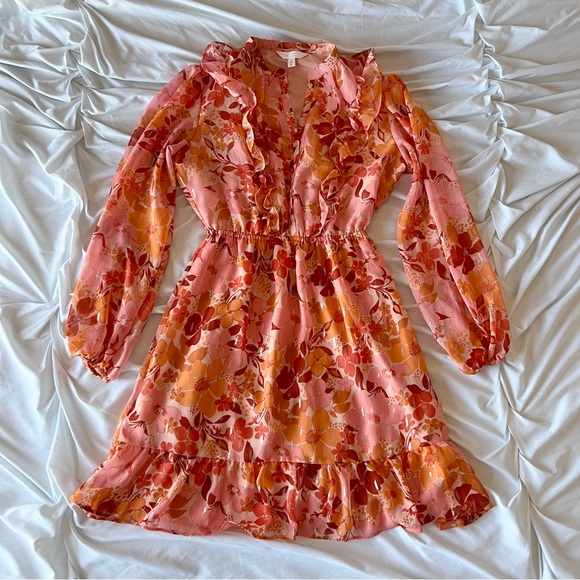 🔸Ruffled Floral Dress🔸 - Picture 5 of 10